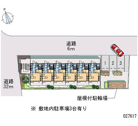 ★手数料０円★名古屋市千種区内山　月極駐車場（LP）